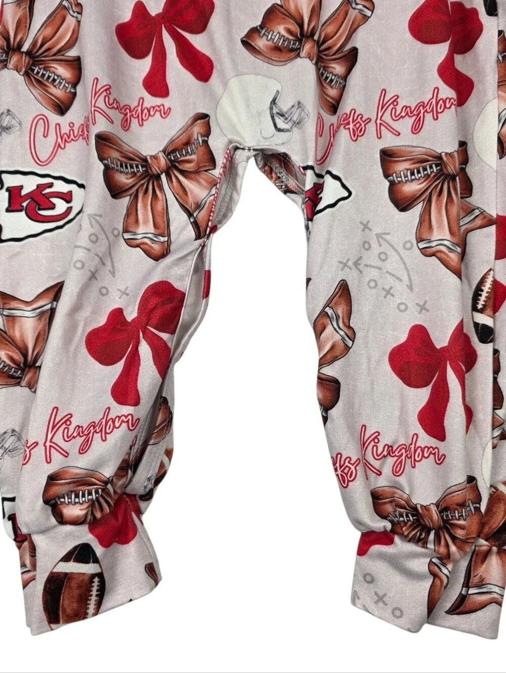 Lilly In The Valley Kansas City Chiefs Sleeveless Toddler Girl Romper Sz 2T